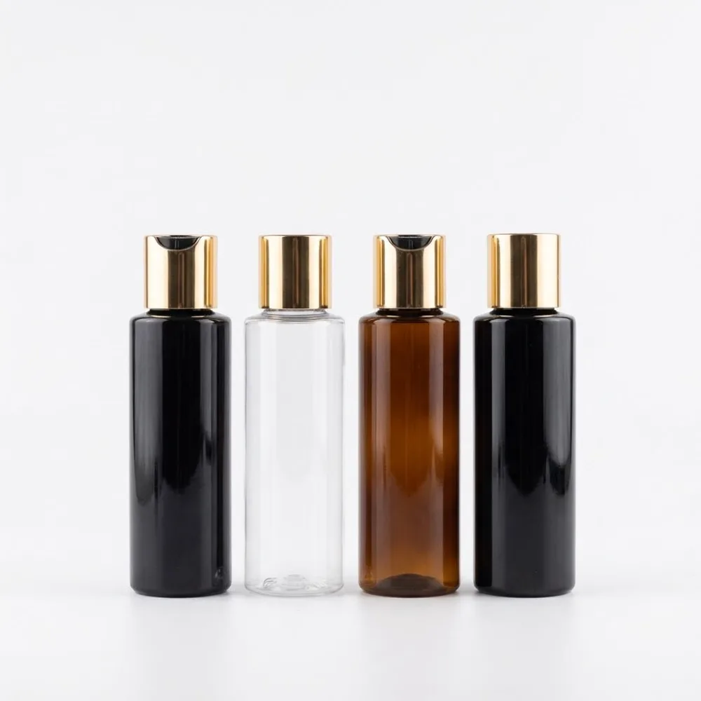 PET Bottle — 100ml with Press Cap