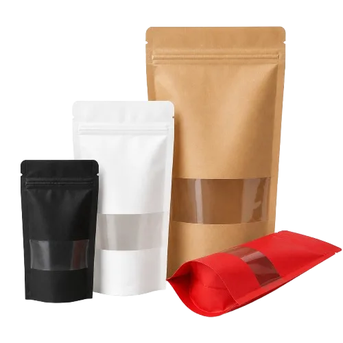 Ziplock Bag with Window — 20×30cm (500g–1kg)