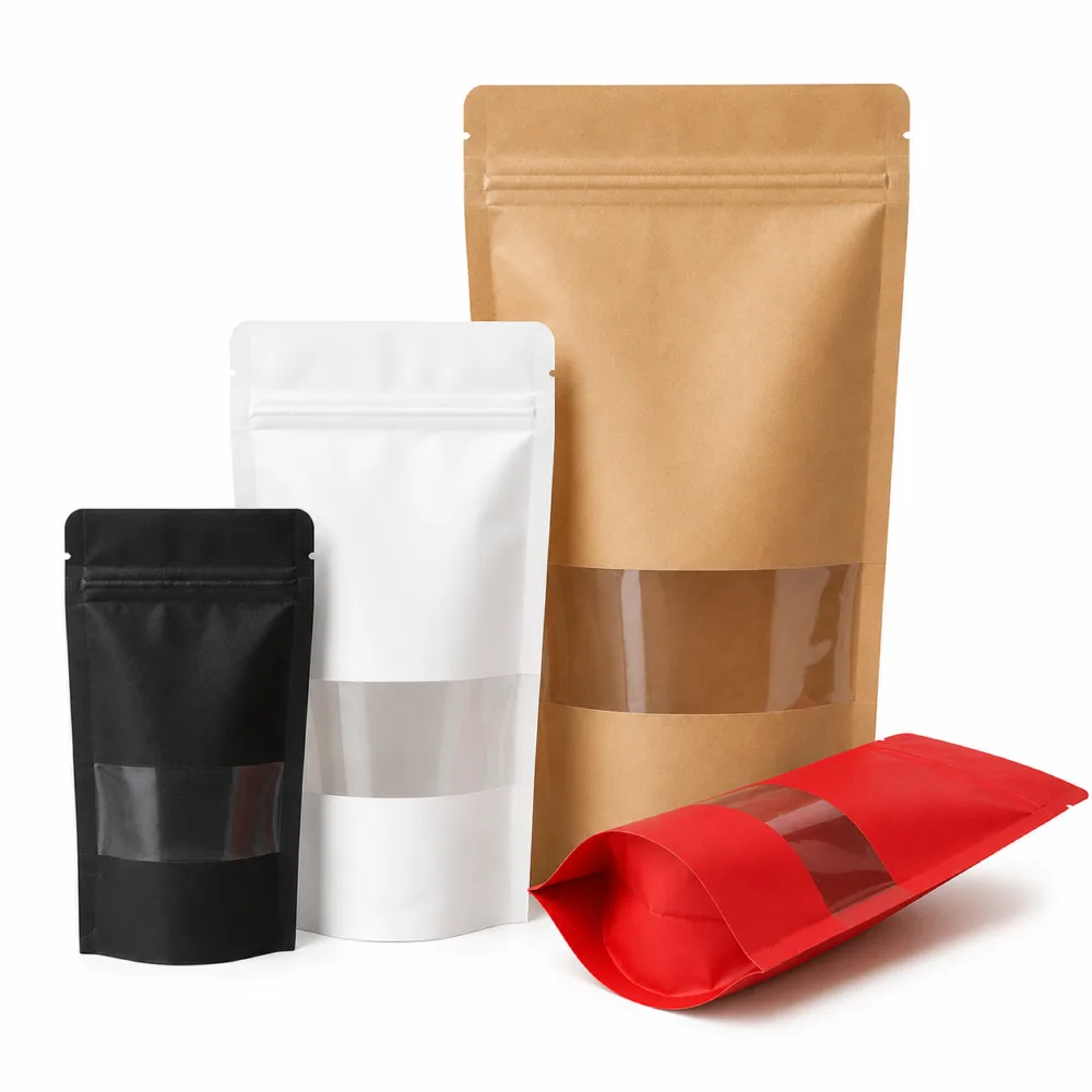Ziplock Bag with Window — 20×30cm (500g–1kg)
