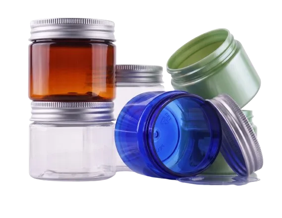 PET Jar — 250g Tall (Aluminium Lids)